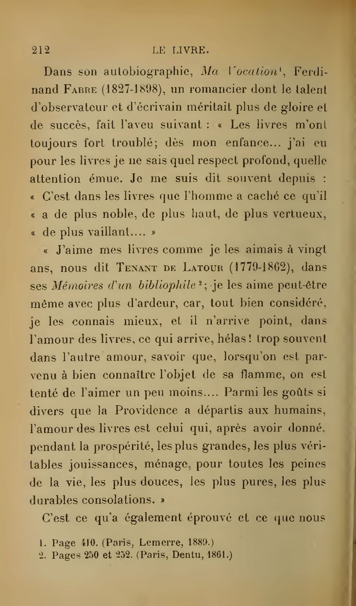 Albert Cim, Le Livre, t. I, p. 212.