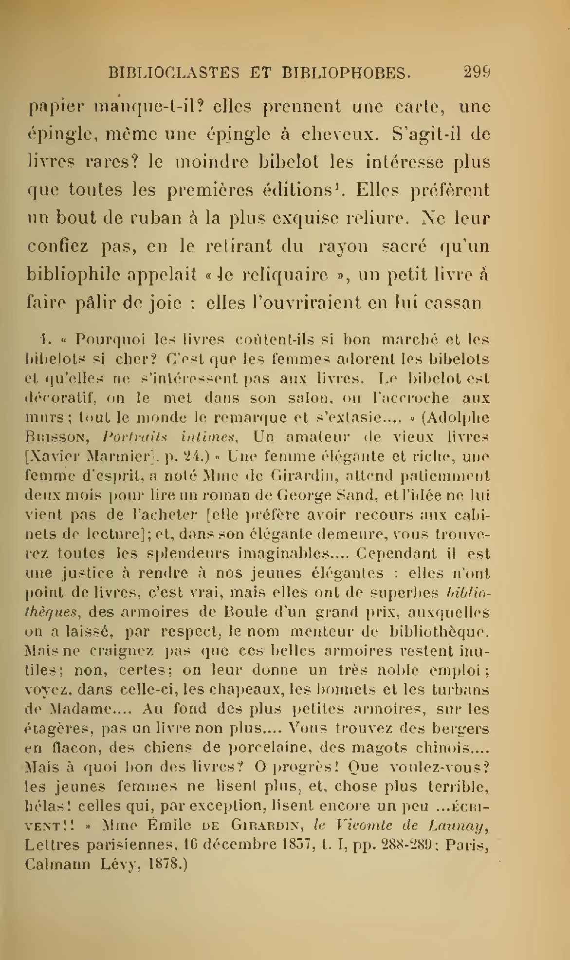 Albert Cim, Le Livre, t. II, p. 299.